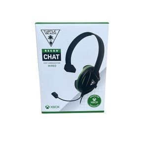 Turtle Beach Recon Chat Wired Headset - Black and Green